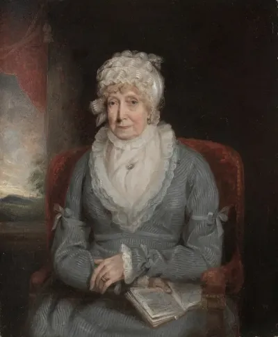 Portrait Of A Woman Mrs Ann Hivlyn