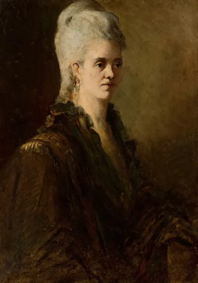 Portrait Of A Woman Mrs Zarewicz