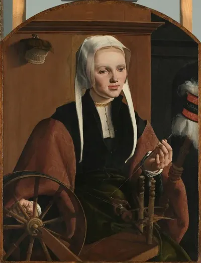 Portrait Of A Woman Possibly Anne Codde