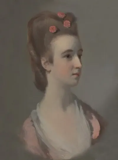 Portrait Of A Woman Possibly Miss Nettlethorpe