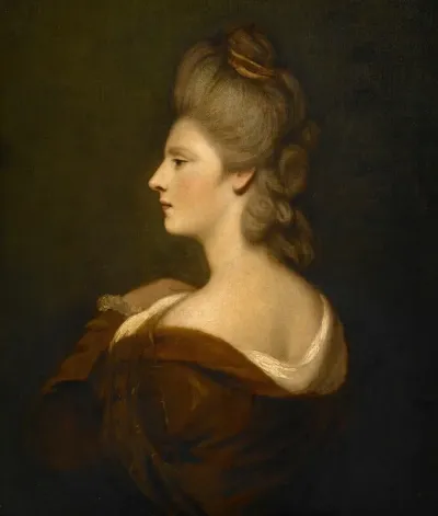 Portrait Of A Woman Presumed To Be Mrs James Fox