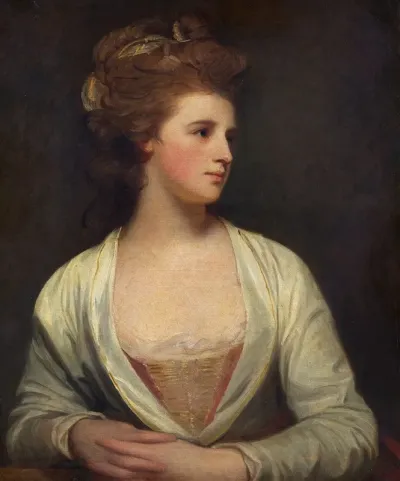 Portrait Of A Woman Said To Be Emily Bertie Pott