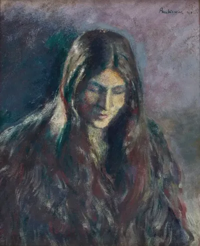Portrait Of A Woman Young Woman