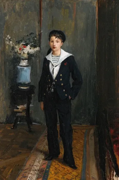 Portrait Of A Young Boy 6