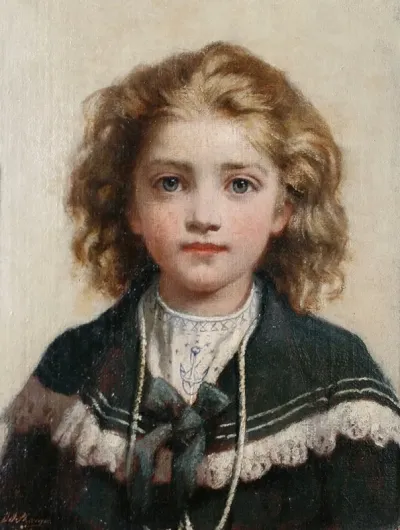 Portrait Of A Young Boy In A Sailor Suit