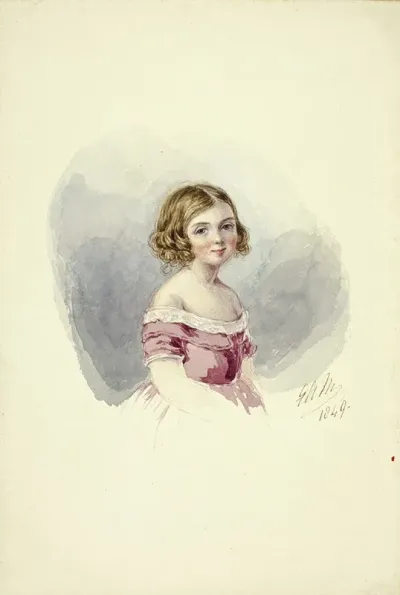 Portrait Of A Young Girl 22