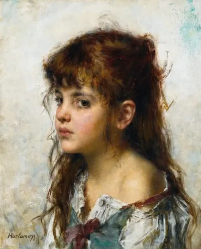 Portrait Of A Young Girl 4