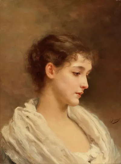 Portrait Of A Young Girl 50