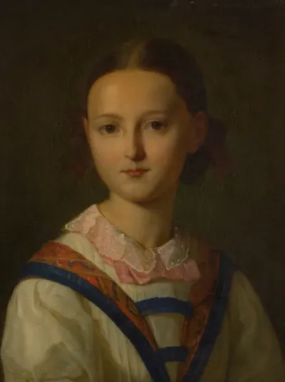 Portrait Of A Young Girl 9