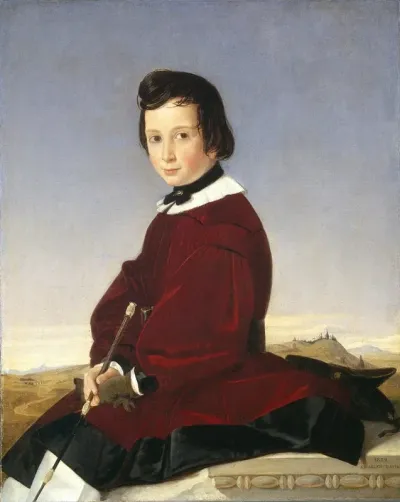 Portrait Of A Young Horsewoman