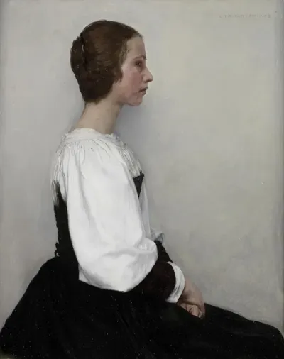 Portrait Of A Young Lady 5