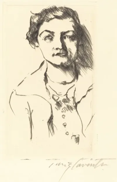 Portrait Of A Young Lady Anneliese Halbe