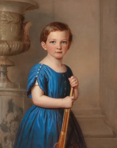 Portrait Of A Young Male Member Of The Clemens Bachofen Von Echt Family