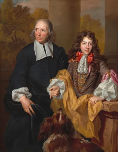 Portrait Of A Young Man And His Tutor 2