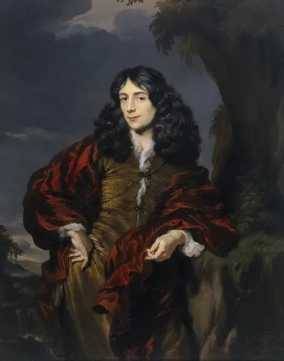 Portrait Of A Young Man Possibly Simon Van Alphen 1650 1730