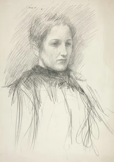 Portrait Of A Young Mrs Abbey