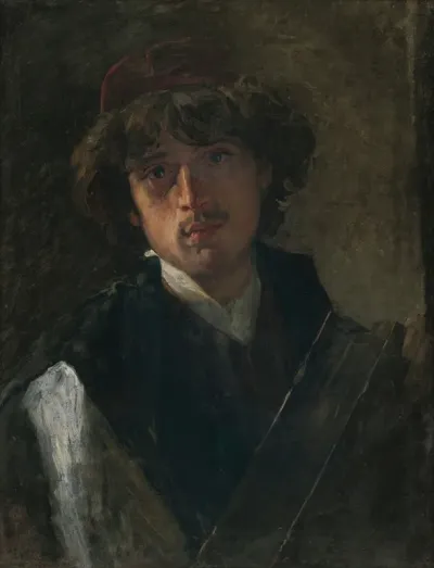 Portrait Of A Young Rabbi
