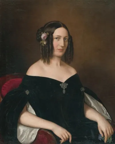 Portrait Of A Young Widow