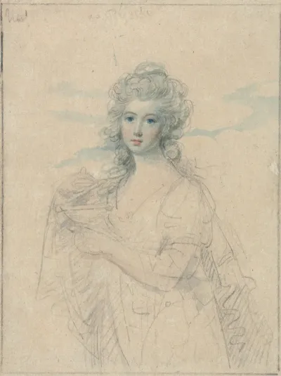 Portrait Of A Young Woman As Psyche