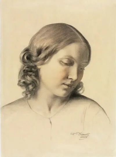 Portrait Of A Young Woman C 1854 1858