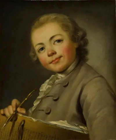 Portrait Of A Youth Said To Be Louis Berthier Bizy