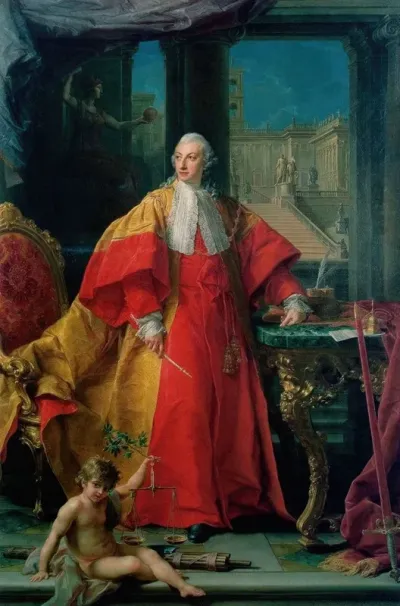 Portrait Of Abbondio Rezzonico