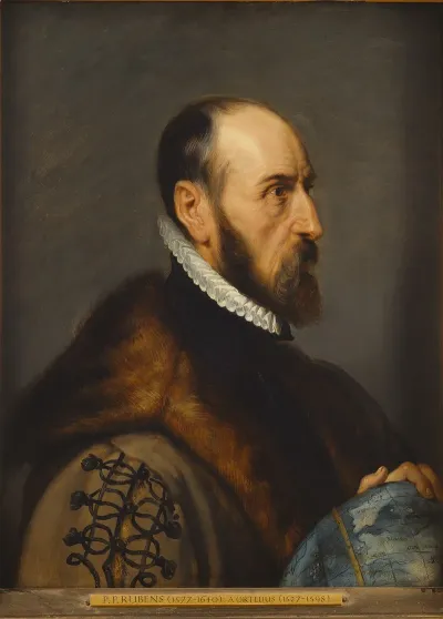 Portrait Of Abraham Ortelius 1527 1598