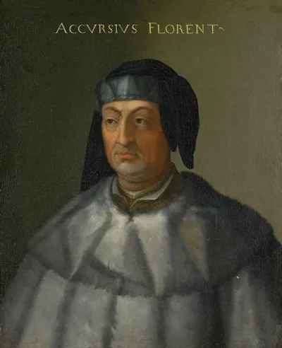 Portrait Of Accursius