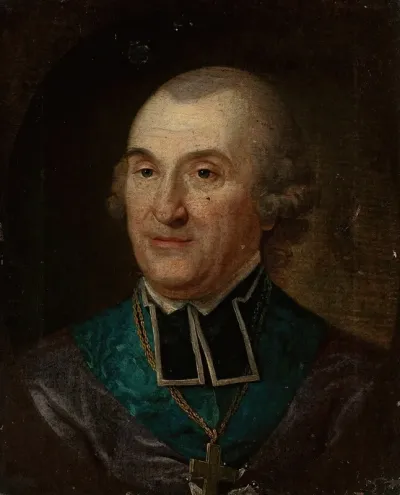 Portrait Of Adam Krasinski Bishop Of Kamyanets