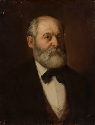Portrait Of Adam Malinowski Painter