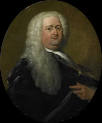 Portrait Of Adriaen Paets Director Of The Rotterdam Chamber Of The Dutch East India Company Elected 1734