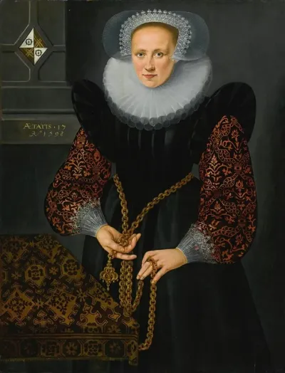 Portrait Of Aefge Gijbland 1581 1625
