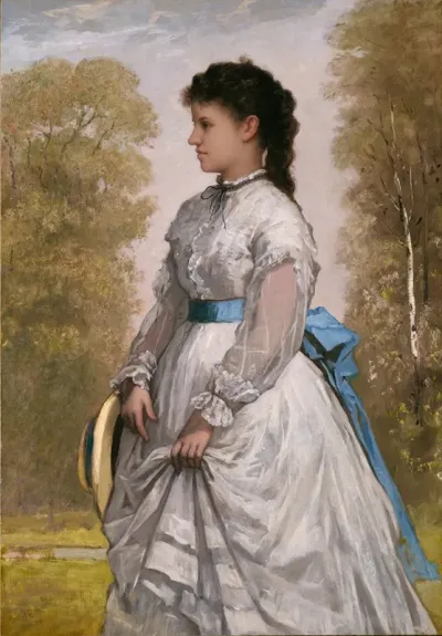 Portrait Of Agnes Elizabeth Claflin