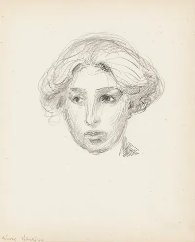 Portrait Of Aino Sibelius