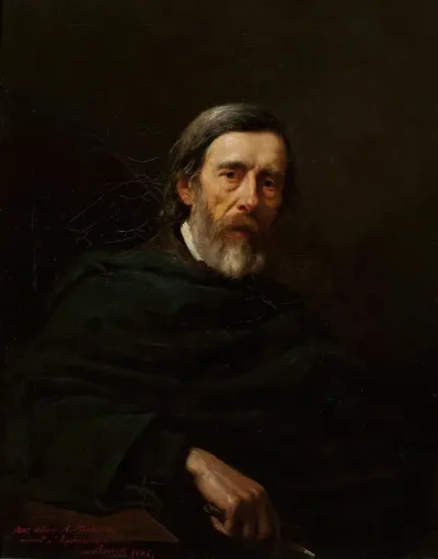 Portrait Of Aleksander Stankiewicz Painter 2