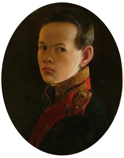 Portrait Of Alexander Ii As A Boy