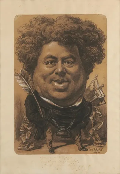 Portrait Of Alexandre Dumas 2