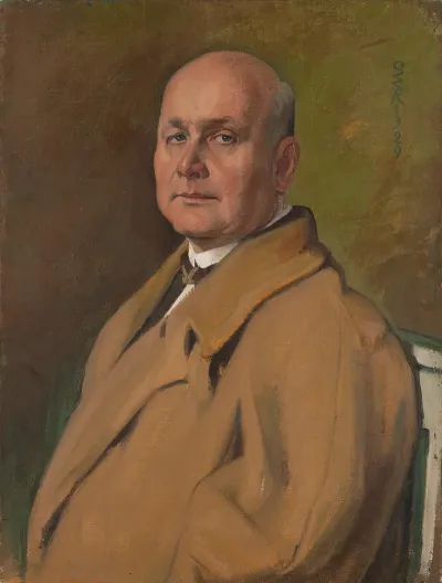 Portrait Of Alexej Von Jawlensky