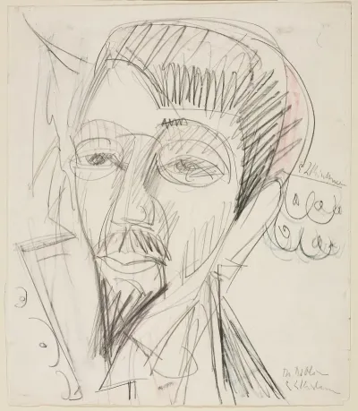 Portrait Of Alfred Doblin 2