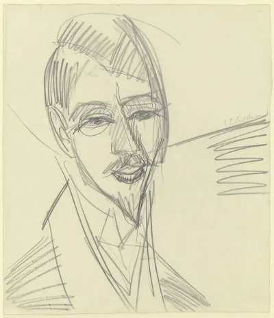 Portrait Of Alfred Doblin