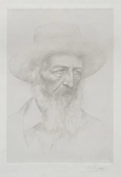 Portrait Of Alfred Lord Tennyson
