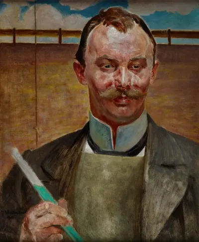 Portrait Of Alfred Stepek