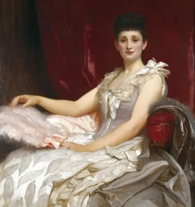Portrait Of Amy Augusta Lady Coleridge