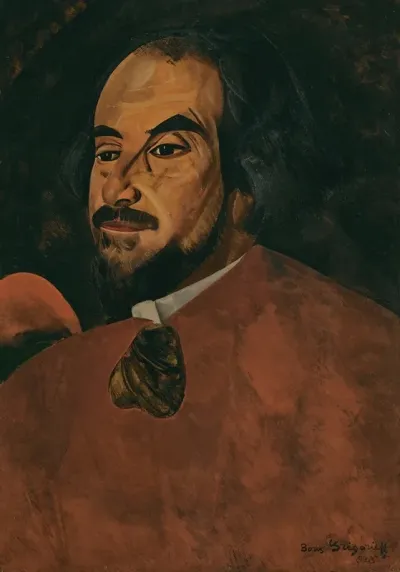 Portrait Of An Actor Said To Be Nikolai Alexandrov