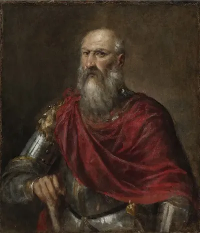 Portrait Of An Admiral Probably Francesco Duodo 1518 1592