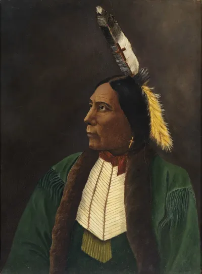 Portrait Of An American Indian