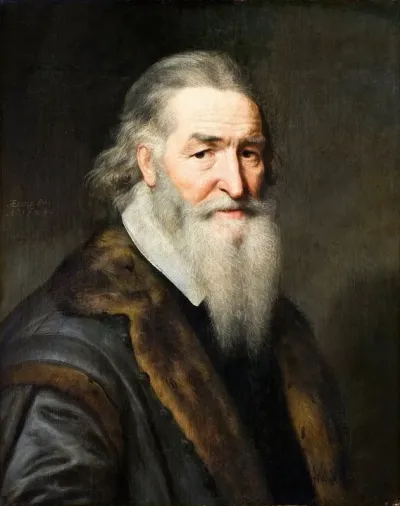 Portrait Of An Eighty Year Old Man