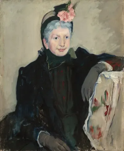 Portrait Of An Elderly Lady