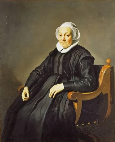 Portrait Of An Elderly Woman 2
