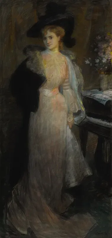 Portrait Of An Elegant Lady 4